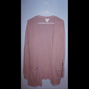 Lilac Old Navy cardigan